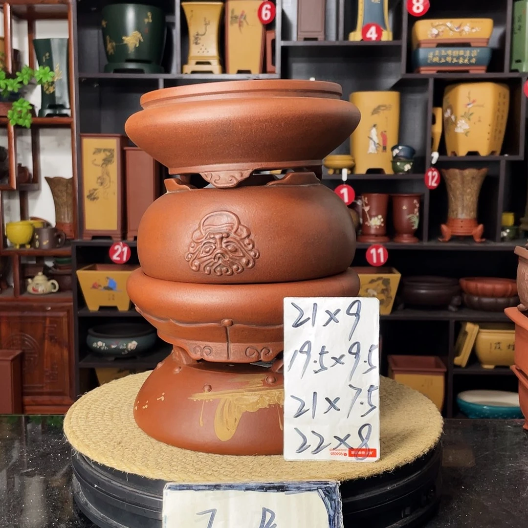 紫砂20CM（含）-50CM（不含）花盆
