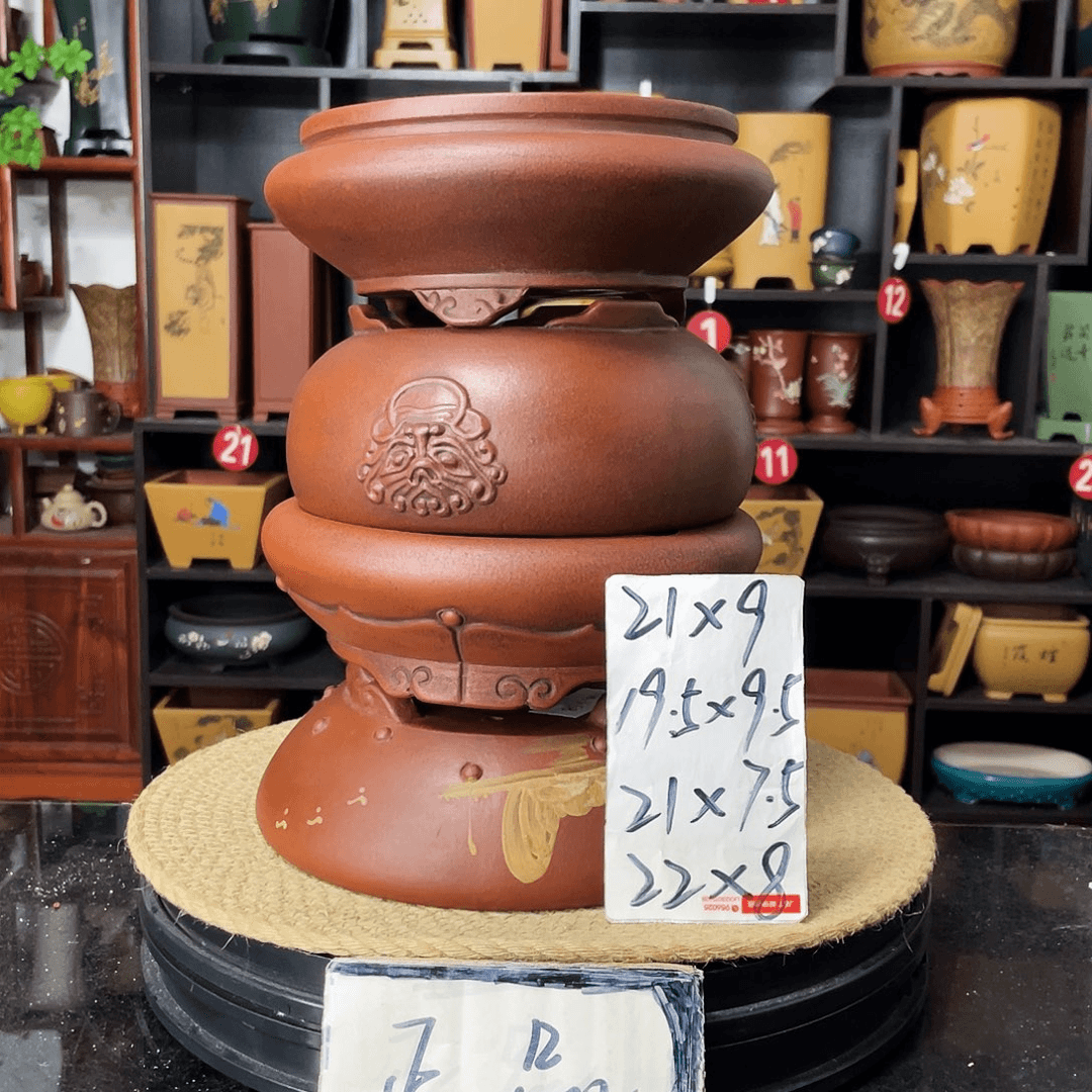 紫砂20CM（含）-50CM（不含）花盆