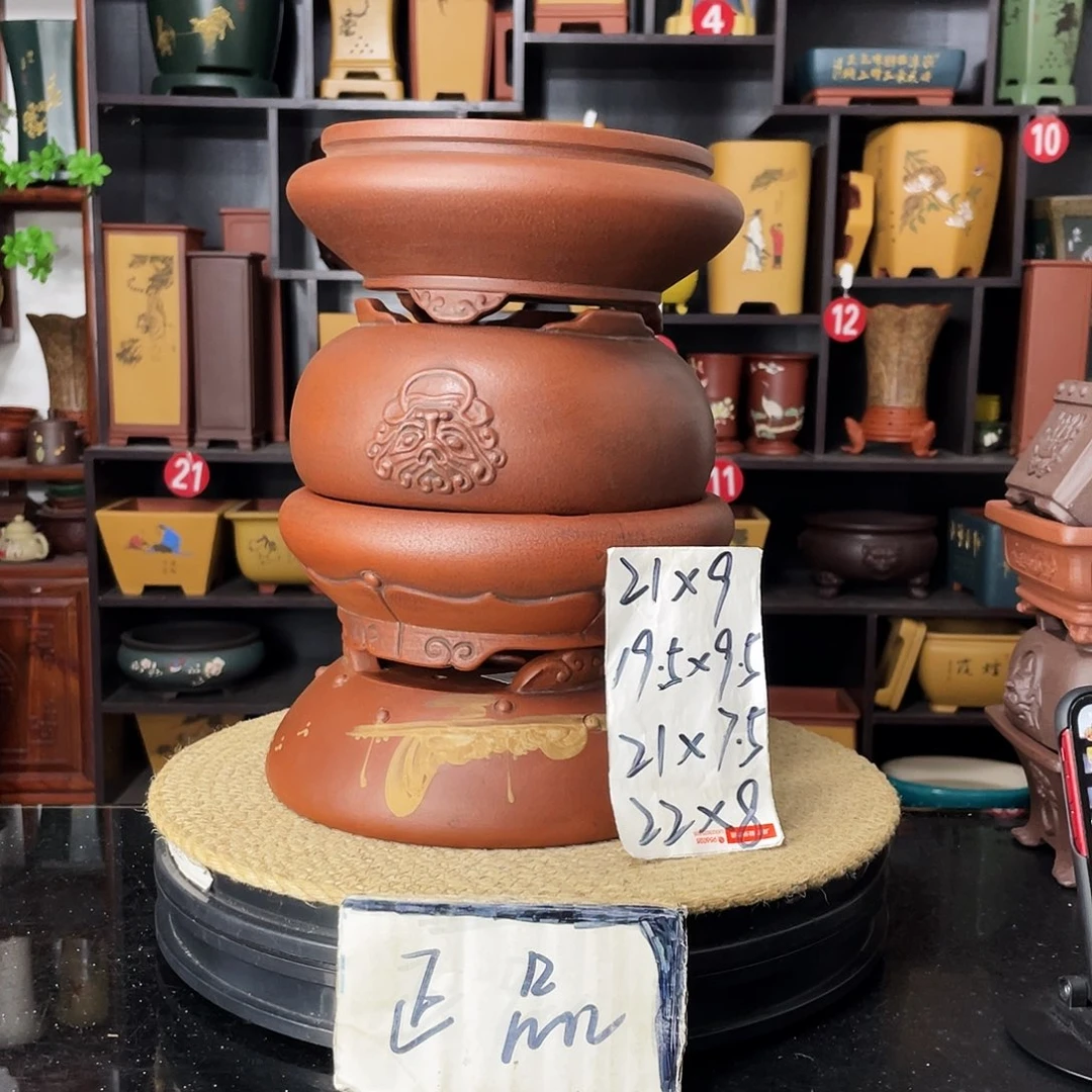 紫砂20CM（含）-50CM（不含）花盆