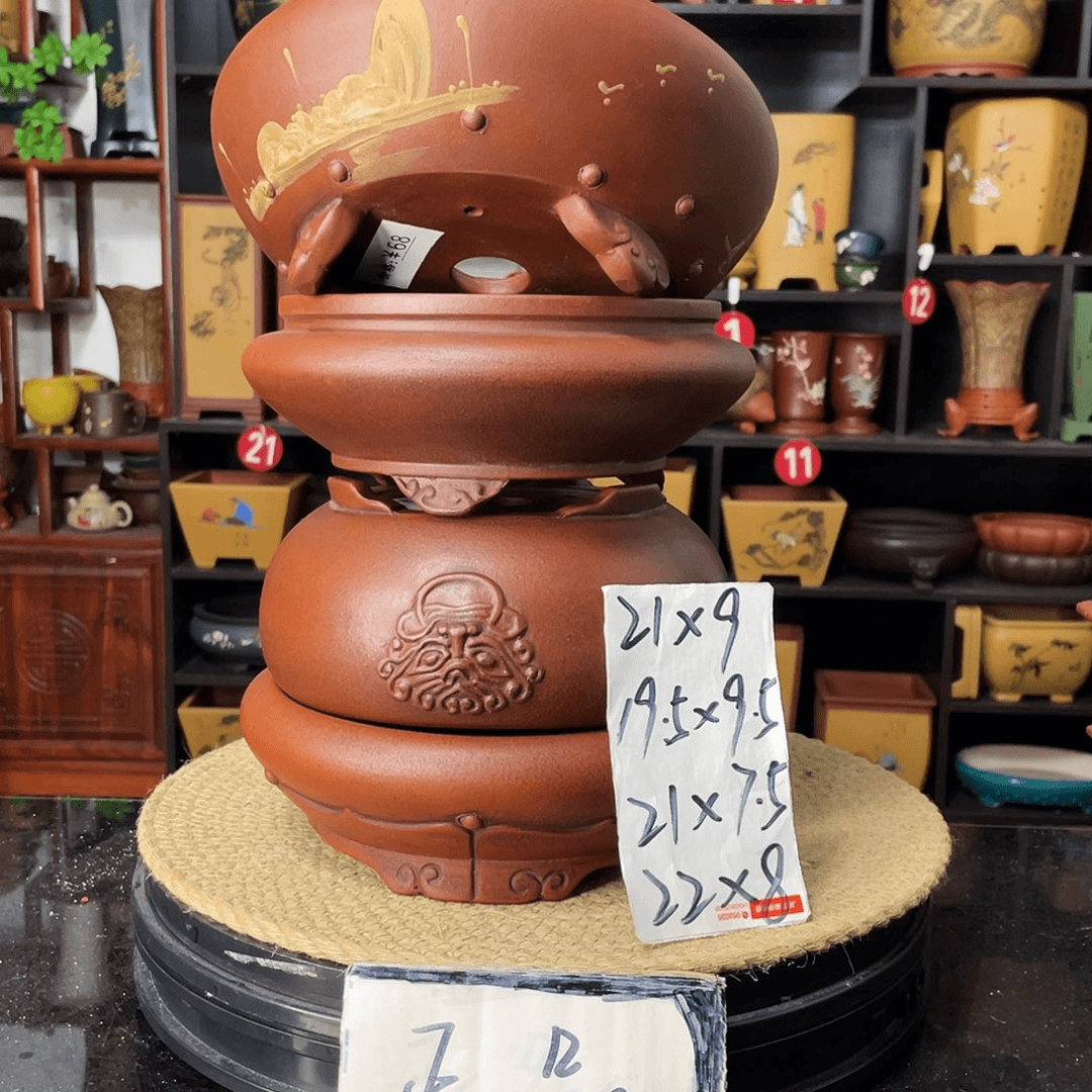 紫砂20CM（含）-50CM（不含）花盆