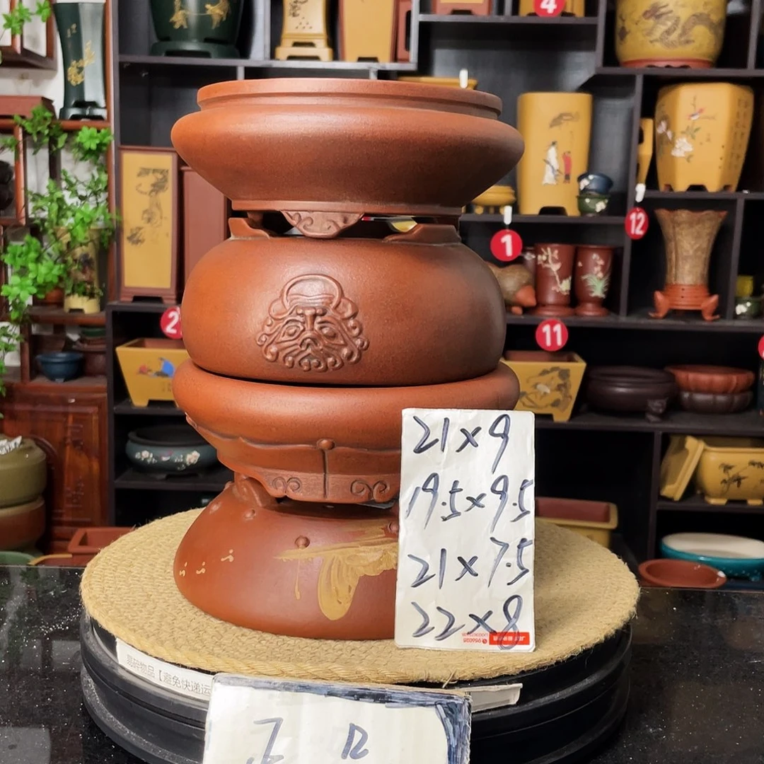 紫砂20CM(含)-50CM(不含)花盆