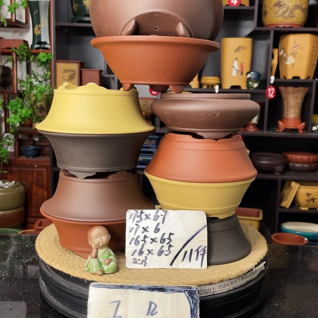 紫砂20CM以下花盆