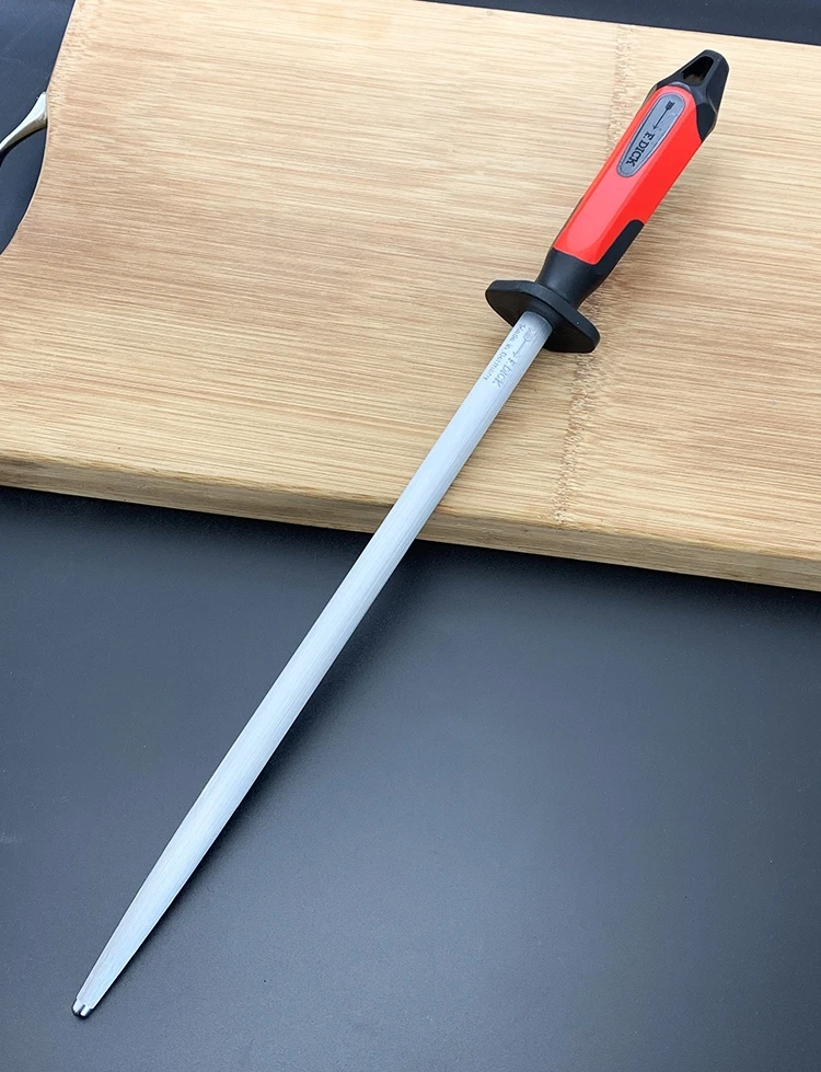 德国原装进口迪克箭牌磨刀棒刀棍中纹中细纹刀具猪皮正品