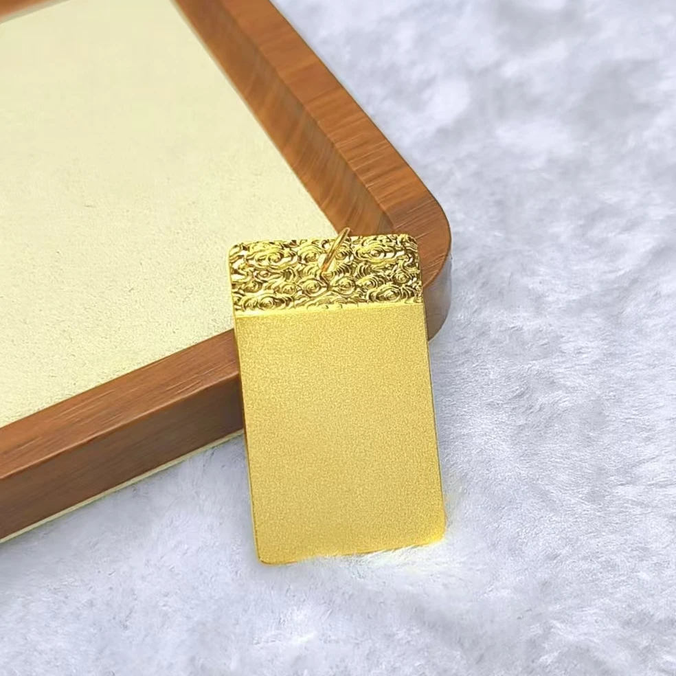 吊坠经典实心无事牌吊坠251