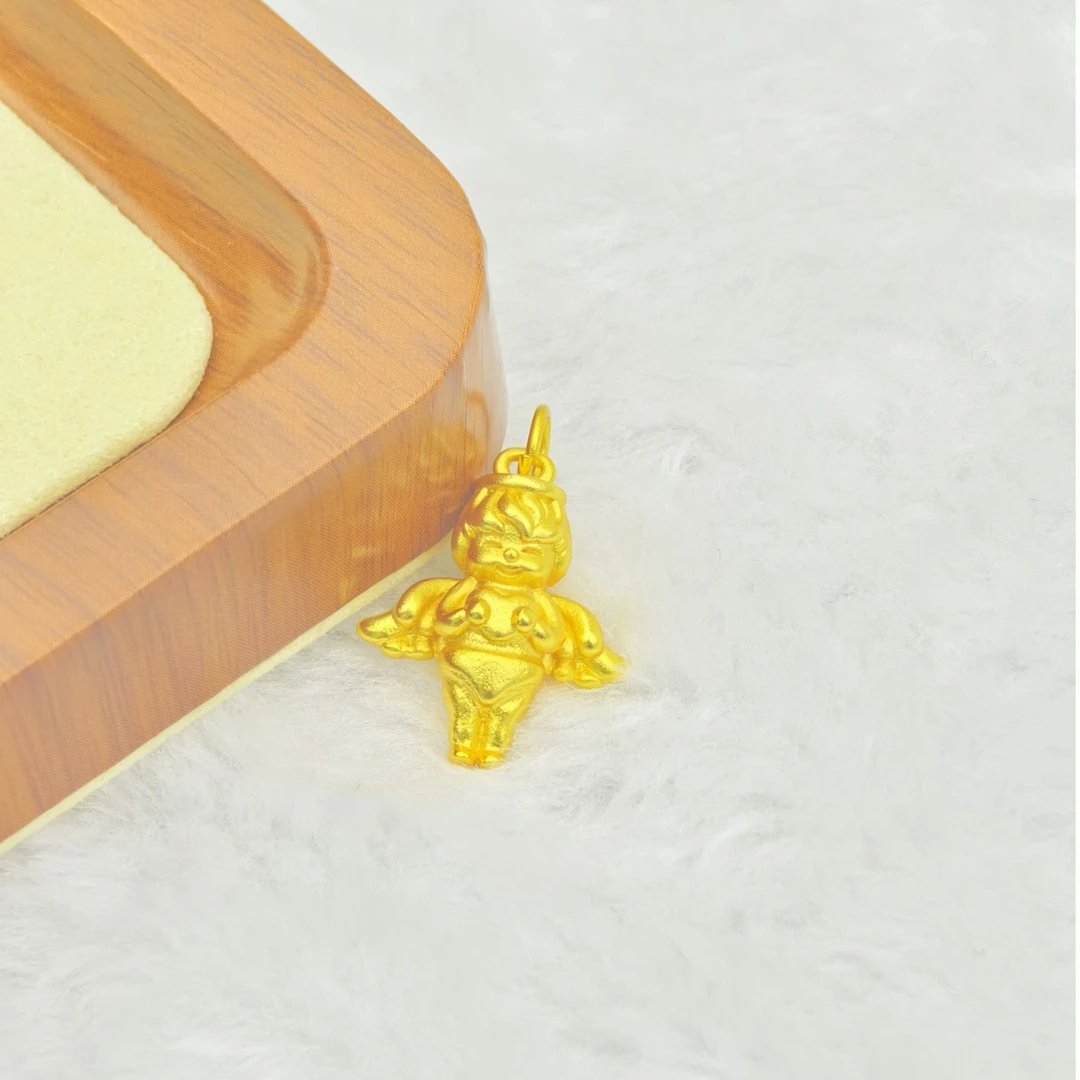 睡梦天使实心吊坠76