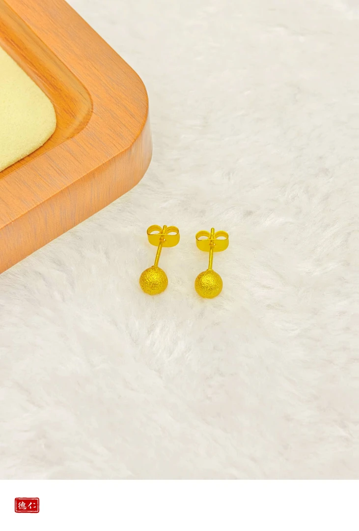 经典实心豆豆款耳钉61