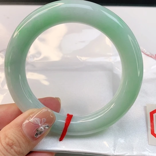翡翠手镯未镶嵌621天然翡翠A货