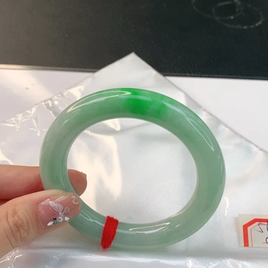 翡翠手镯未镶嵌836天然翡翠A货