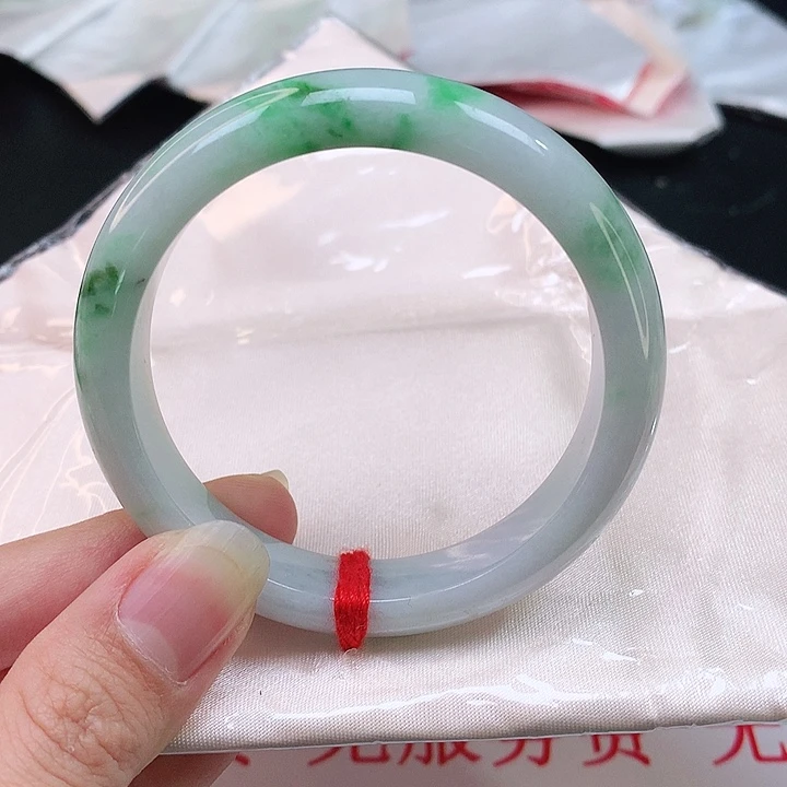 翡翠手镯未镶嵌293天然翡翠A货