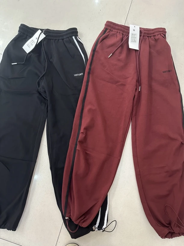 【强推荐】秋季安哥拉红休闲卫裤