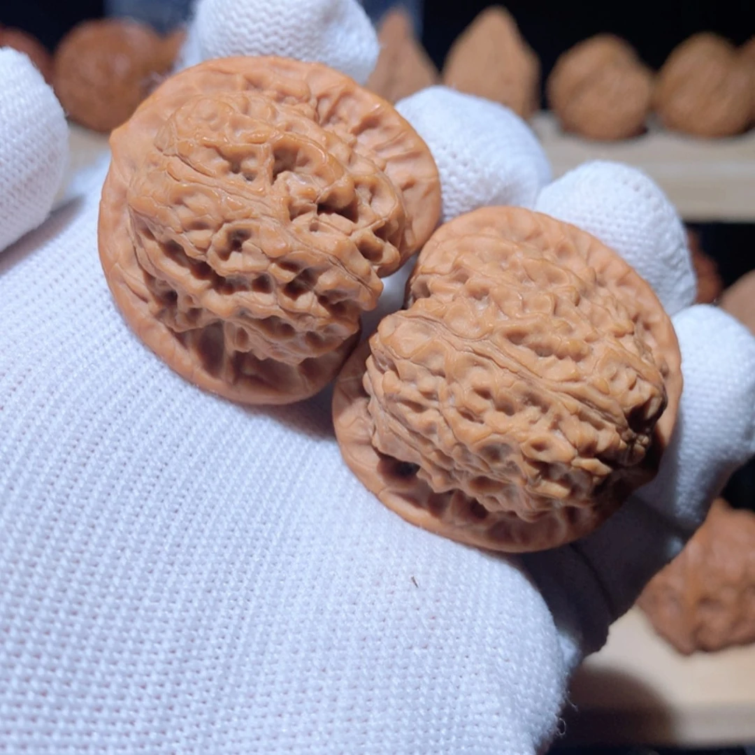 【闪购商品】文玩核桃把件茶*灬