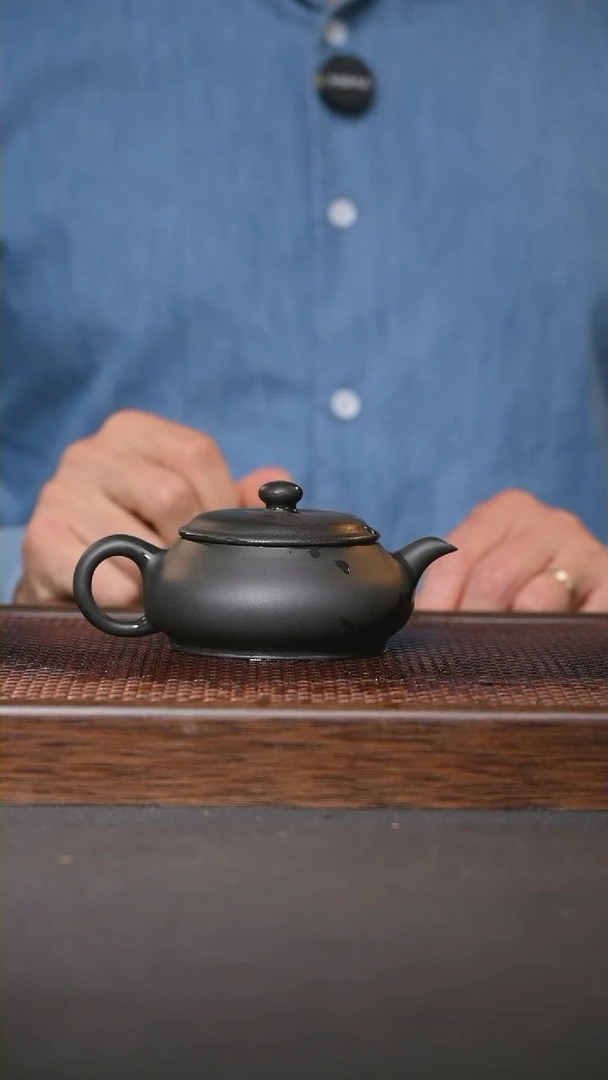 【闪购商品】紫砂茶壶明炉    紫泥捂灰   150cc