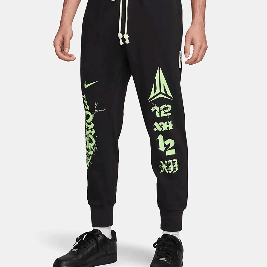 Nike耐克针织长裤男子训练运动裤印花收口卫裤FN2995-010