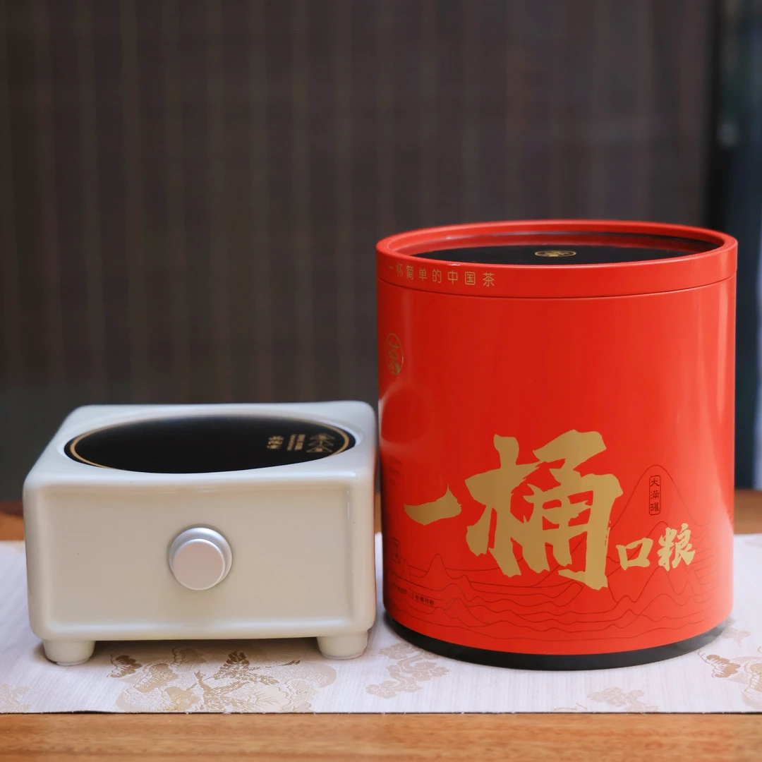 【煮茶套组】一桶口粮手作龙珠3种口味36颗/桶180g紧压白茶枣香果香