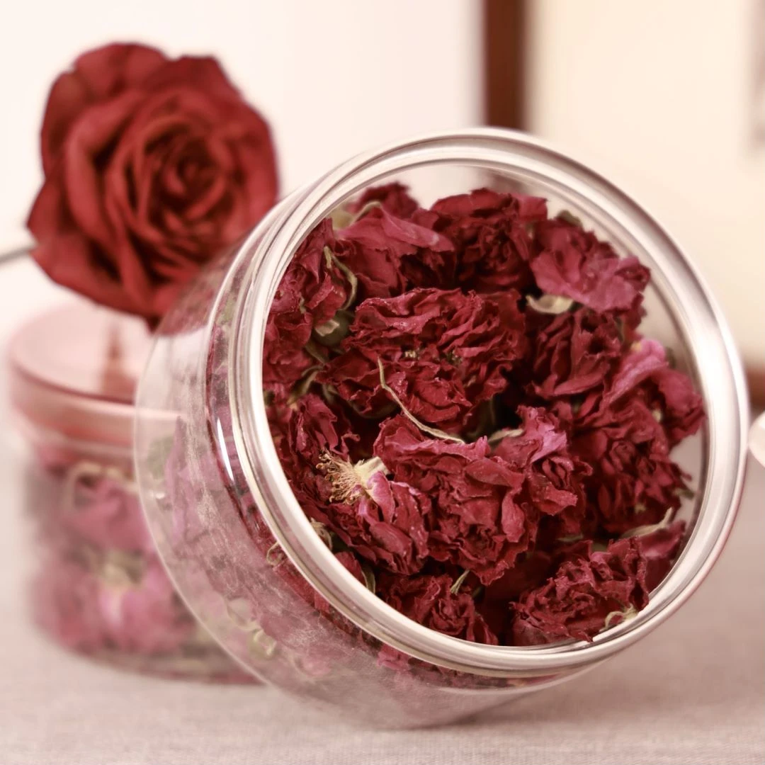 【玫瑰】玫瑰面霜正宗山东平阴玫瑰花20g冠玫瑰花茶