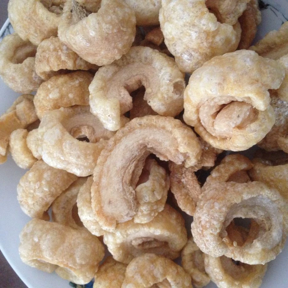 闽南手工炸猪皮扑肉特产即吃香辣猪油渣零食香脆无骨脱脂追剧零食