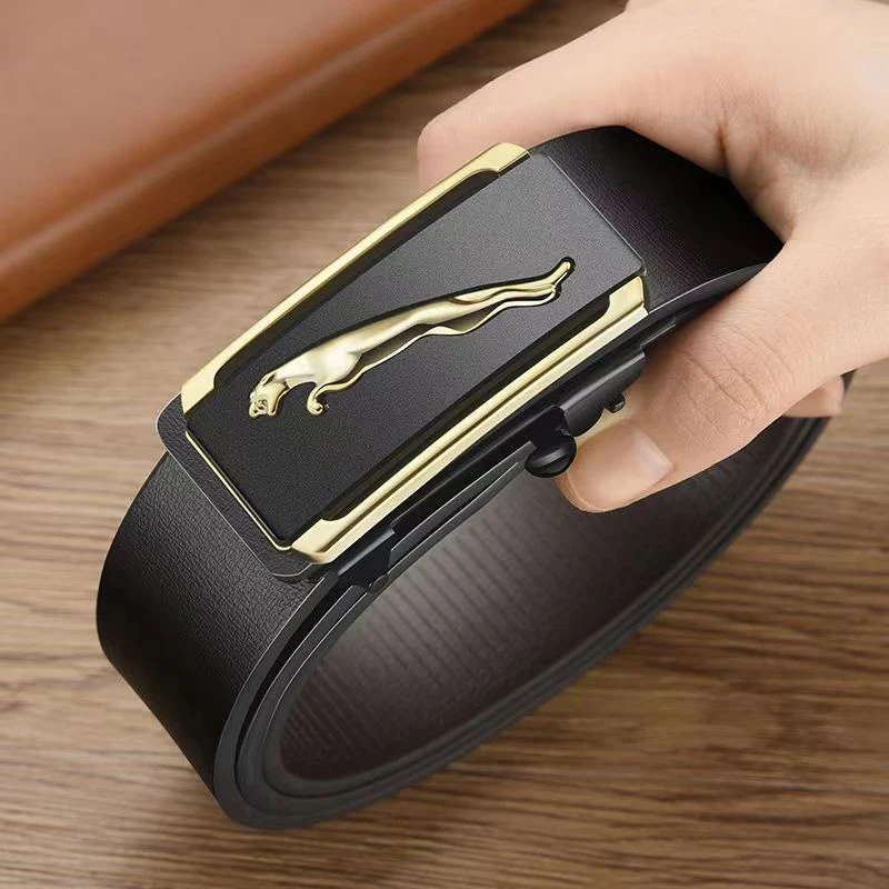 男士皮带无牙自动扣腰带商务时尚裤带中青年韩版潮流内穿裤腰带