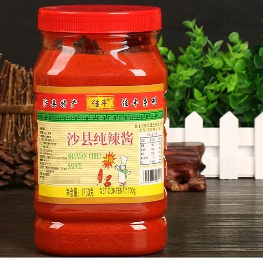 佳丰沙县辣椒酱.斤桶装蒜蓉特辣拌面酱火锅蘸料下饭凉拌菜笋1g