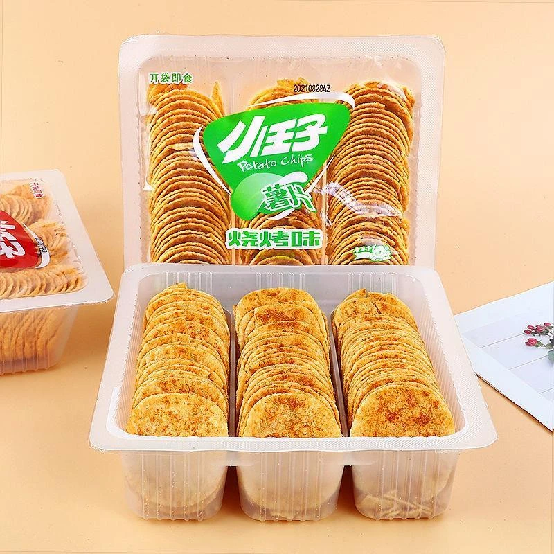 网红爆款零食小王子薯片200g办公室休闲儿童零食散称批发小吃整箱
