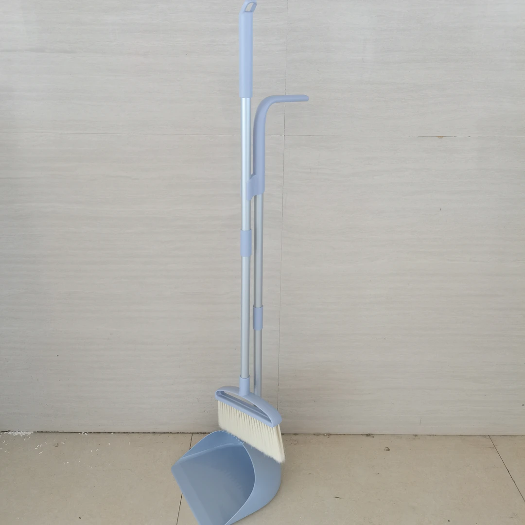 焕龙套扫铝合金材质扫把簸萁组合装紫色