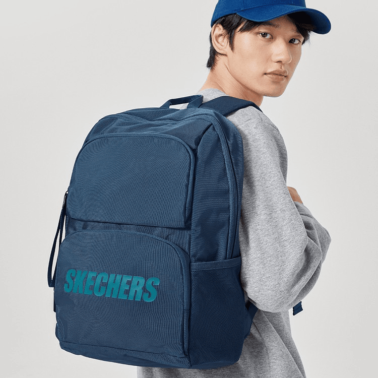 SKECHERS/斯凯奇书包轻便运动包男女休闲潮流双肩背包L320U196
