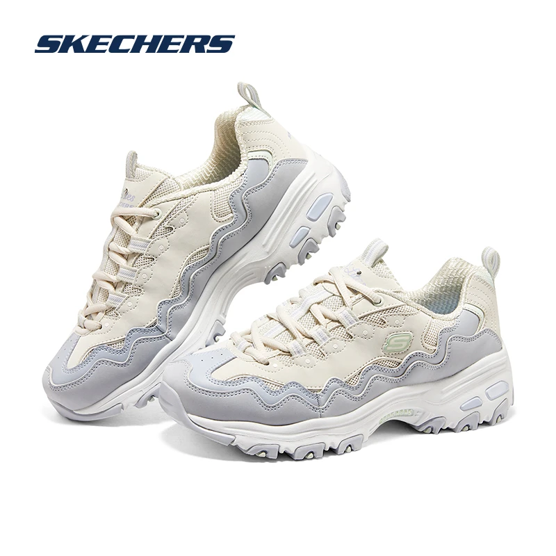 Skechers斯凯奇女士款DLITES WOMEN时尚潮流运动厚底休闲鞋149792
