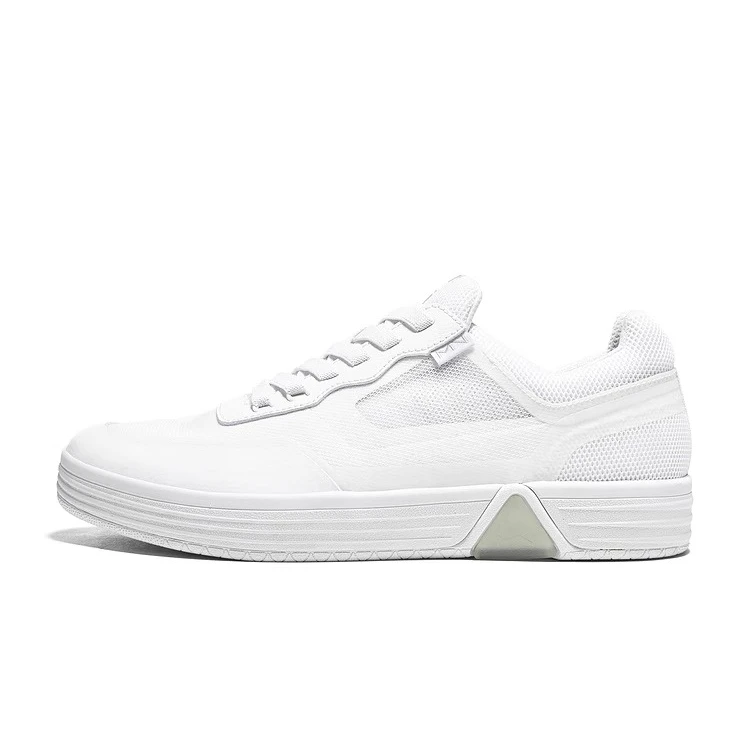 Skechers斯凯奇秋季新款男时尚板鞋经典纯色百搭舒适小白鞋222186