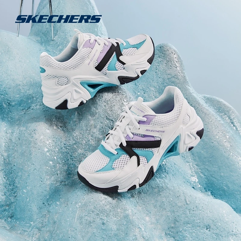 Skechers斯凯奇机甲鞋三代男女2023透气减震跑步鞋896207&894200