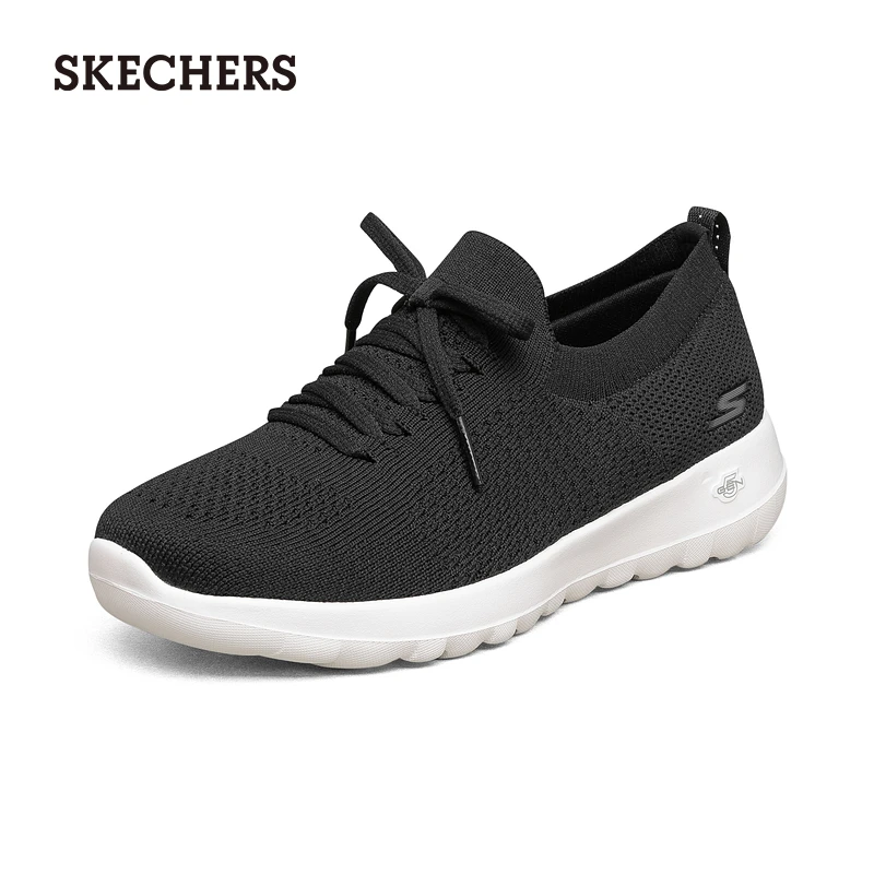 Skechers斯凯奇夏季新款女鞋休闲鞋透气高弹运动鞋健步鞋子124192