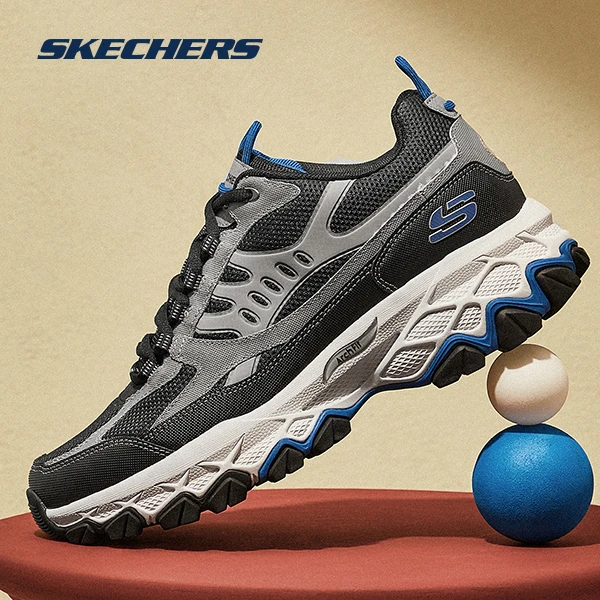 Skechers斯凯奇男鞋户外老爹鞋百搭足弓支撑科技运动休闲鞋237358