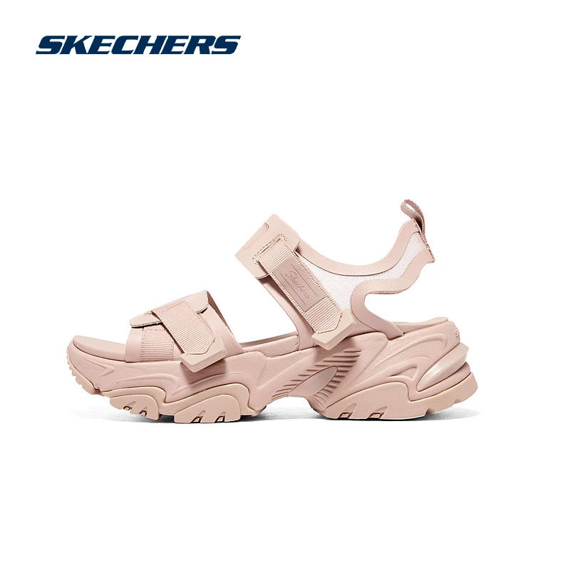 Skechers斯凯奇女士夏季时尚舒适运动休闲软底沙滩鞋凉鞋119858
