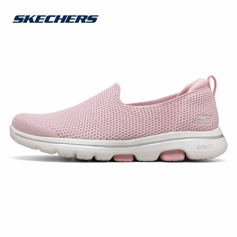 Skechers斯凯奇GOWALK懒人鞋减震健步鞋百搭透气女子运动鞋124147