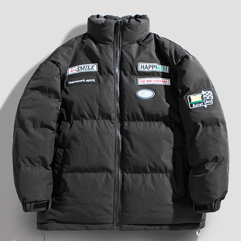 迈特优《秋冬上新》加厚保暖棉衣男士潮流休闲立领棉服外套男9911