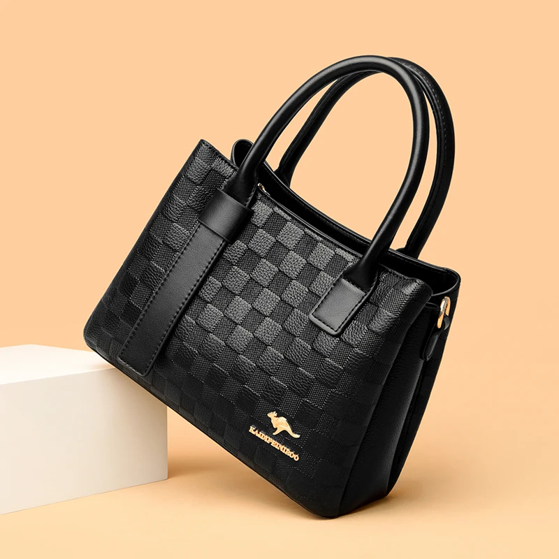 爆款正品时尚百搭真皮休闲女士包包潮流简约大气洋气手提单肩包包