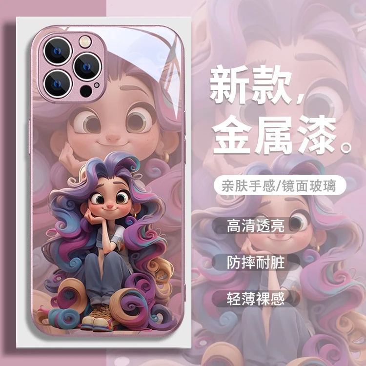 适用于苹果/华为/小米/oppo/vivo潮牌个性女孩时尚卡通网红手机壳