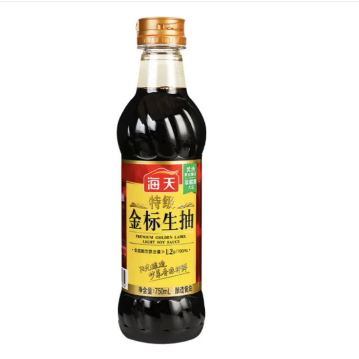 【海天】特级金标生抽750ml 高端调味品 炒菜点蘸腌制优选新鲜
