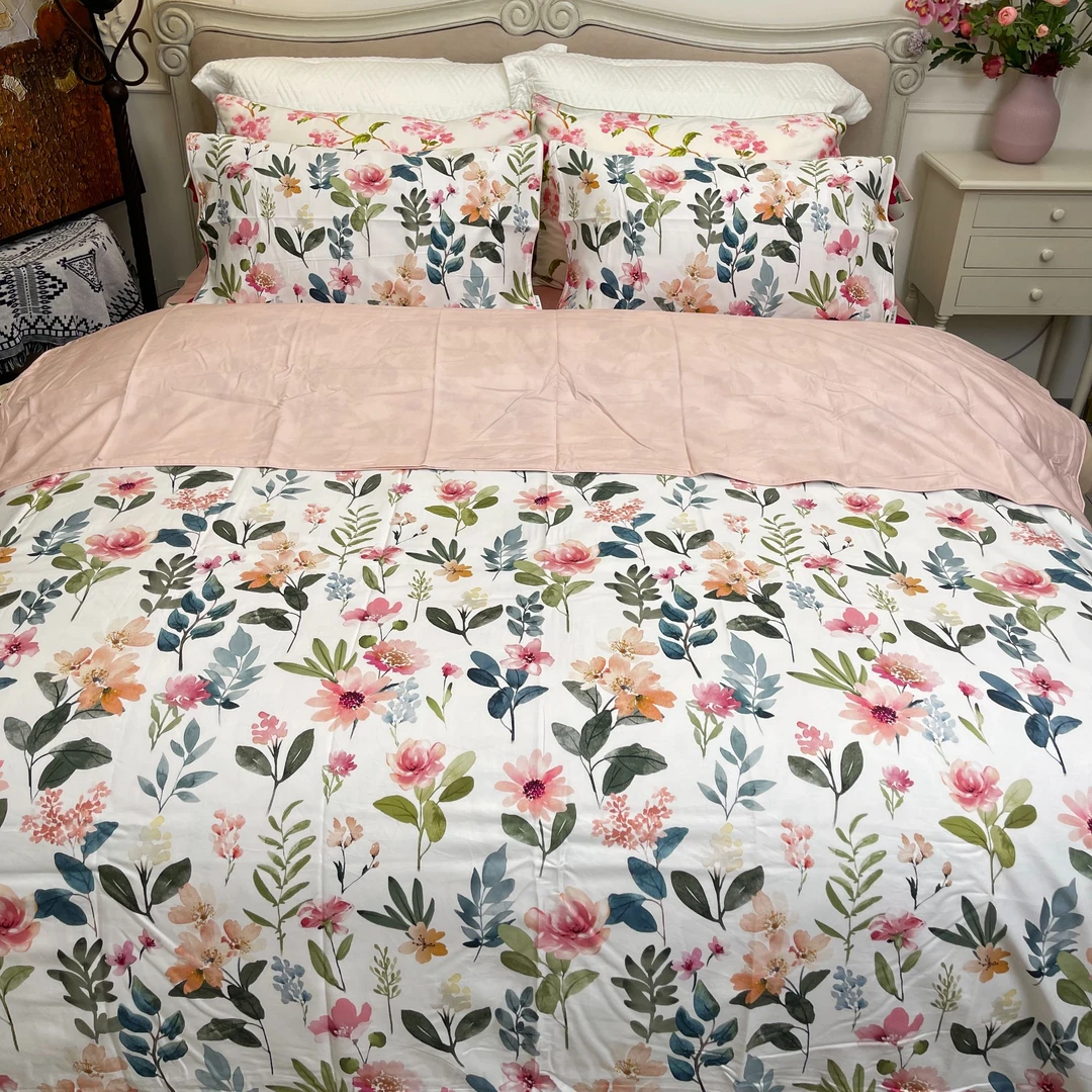 【花戒指】精选！全棉数码印花床单-米勒