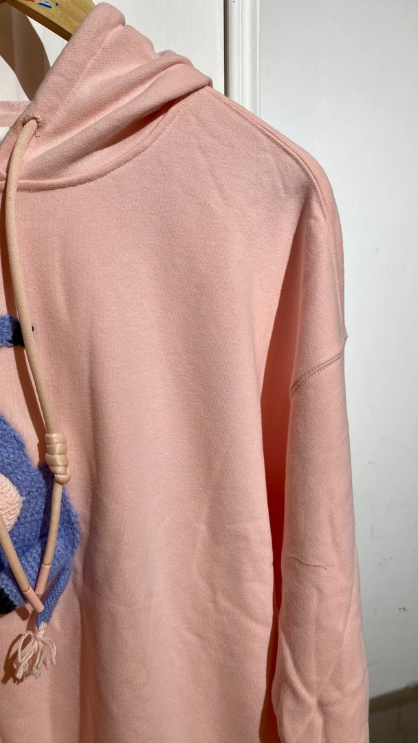 [兮希] 时尚女春秋休闲洋圆领粉象卫衣-F21-A0375PK