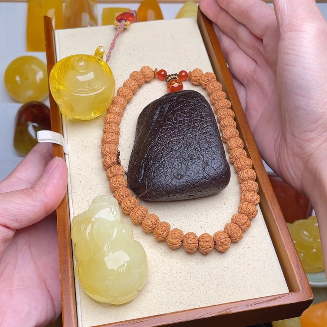 【闪购商品】菩提把件未镶嵌小*
