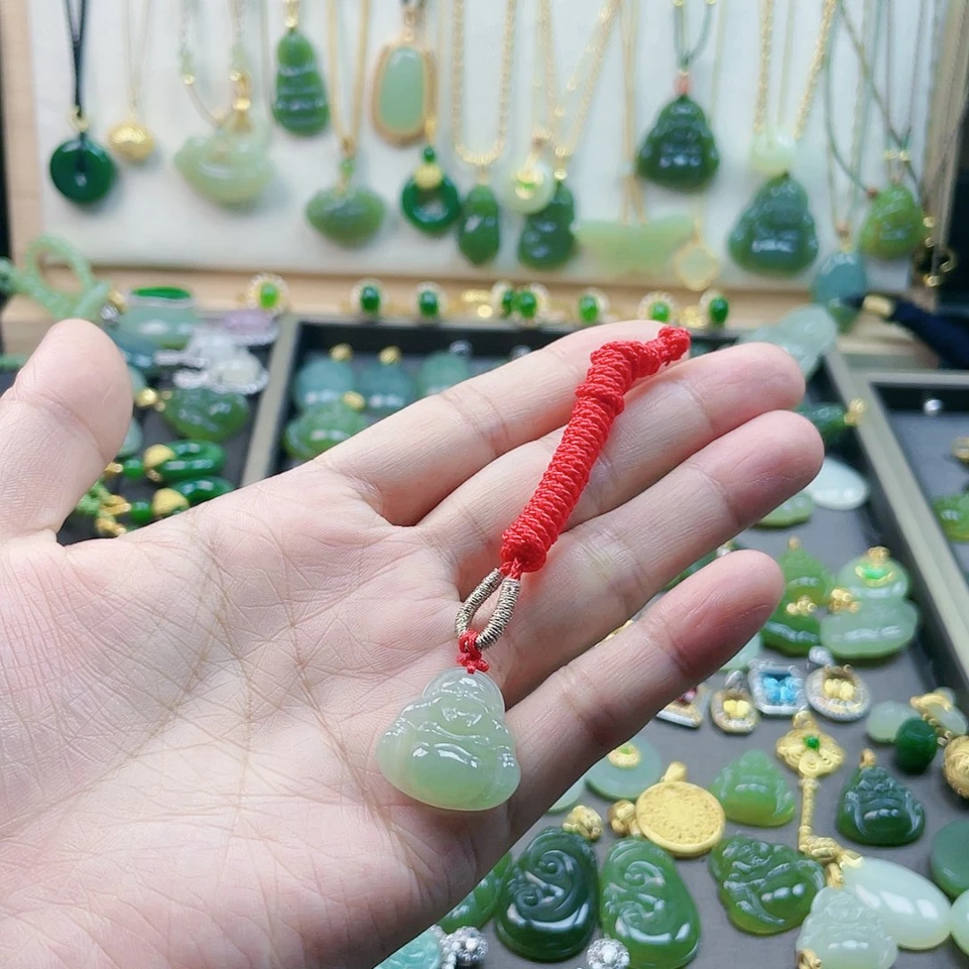 和田玉吊坠(不含链)未镶嵌