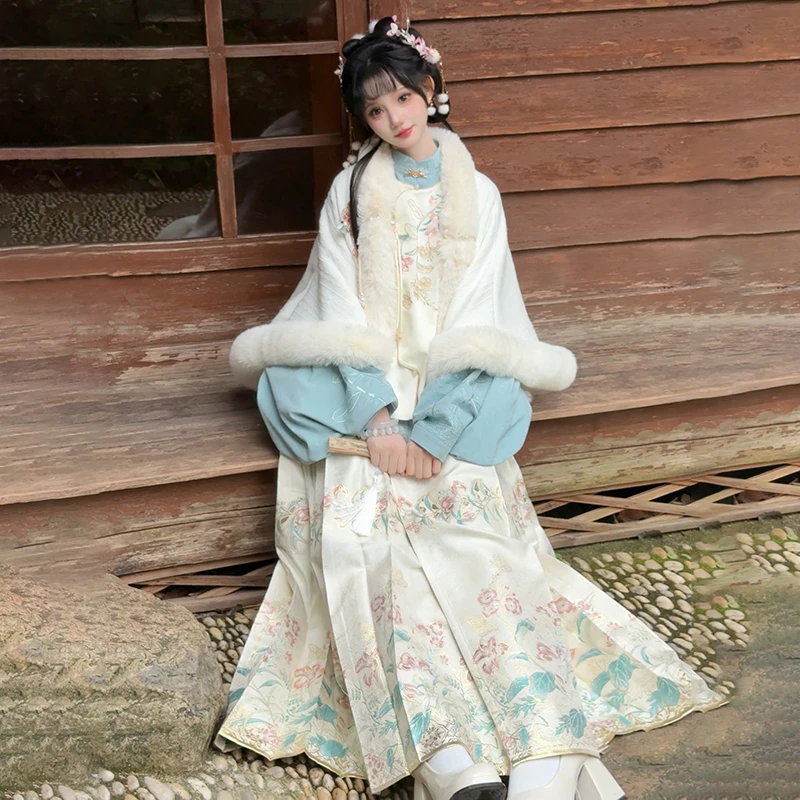 花仙记 花草集 披肩送刺绣配饰