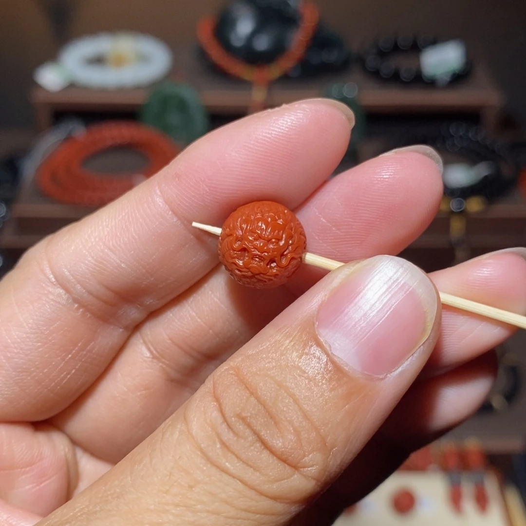 南红玛瑙配饰未镶嵌卡11.8