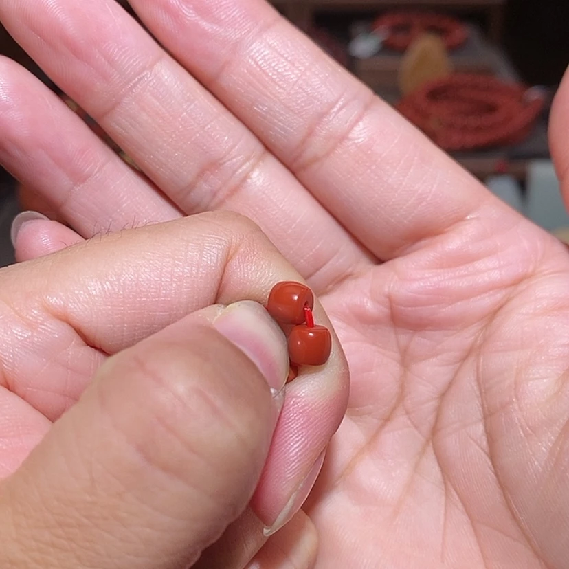 【闪购商品】南红玛瑙配饰未镶嵌八*十卡6