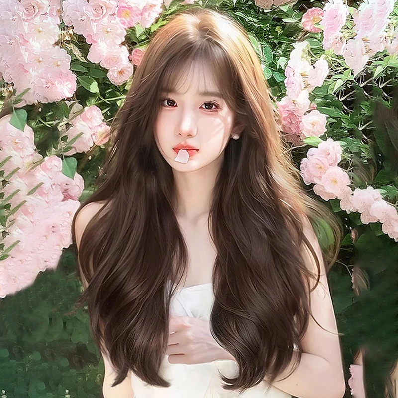 【梦中情发】5.0新升级超大头皮任意分缝卷发女氛围感大波浪假发套