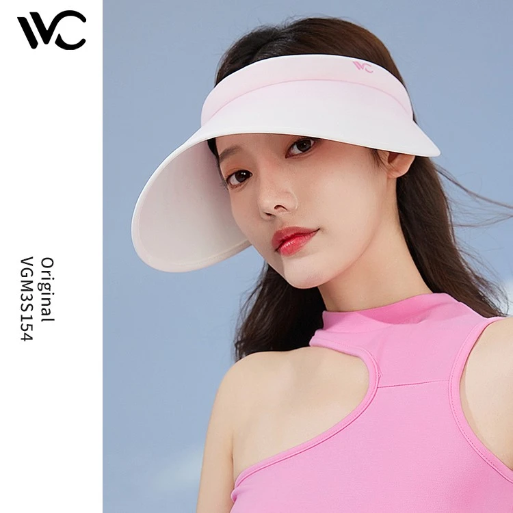 明星防晒同款VVC桃芯女神帽防紫外线空顶遮阳防晒大帽檐