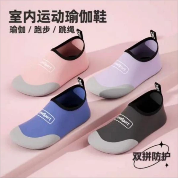 新款室内健身鞋软底男女训练瑜伽鞋跳绳鞋舞蹈鞋跑步机专用训练鞋