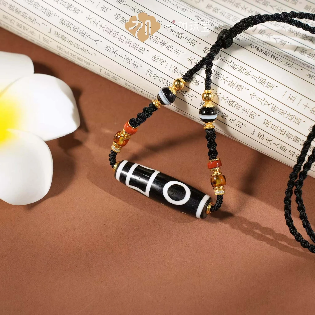 壹加林妹妹 | 玛瑙小卢博古双TD横款锁骨链6556多样性发其一