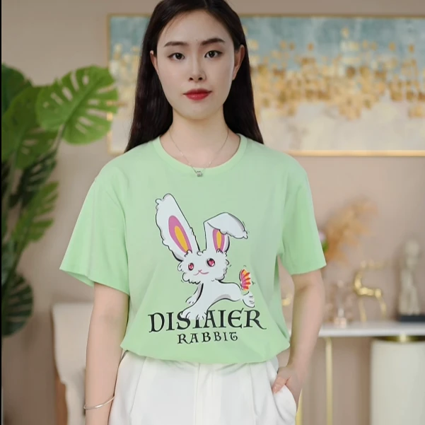 迪丝爱尔DA32T274夏季正肩T恤