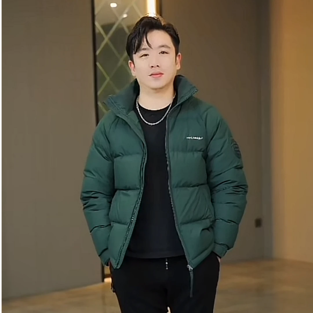 新国标90鸭绒男士精品冬季新款立领羽绒服时尚短款羽绒外套JK801