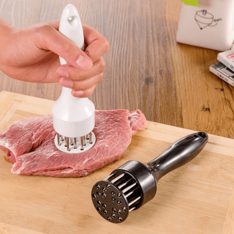 点砚 扎鸡腿鸡翅扎肉器插孔松肉针敲肉锤厨房牛排烧烤扎肉针烤肉入